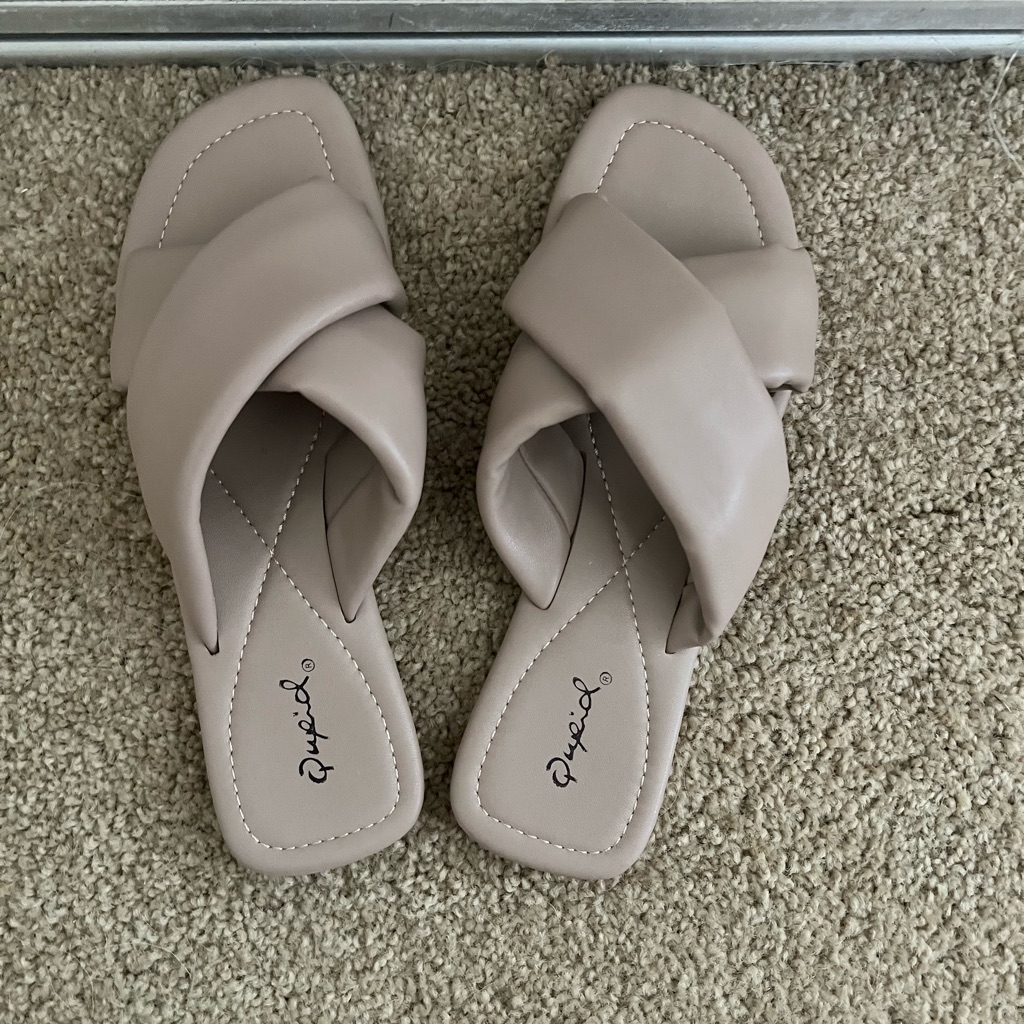 Brand New Cross Front Sandals